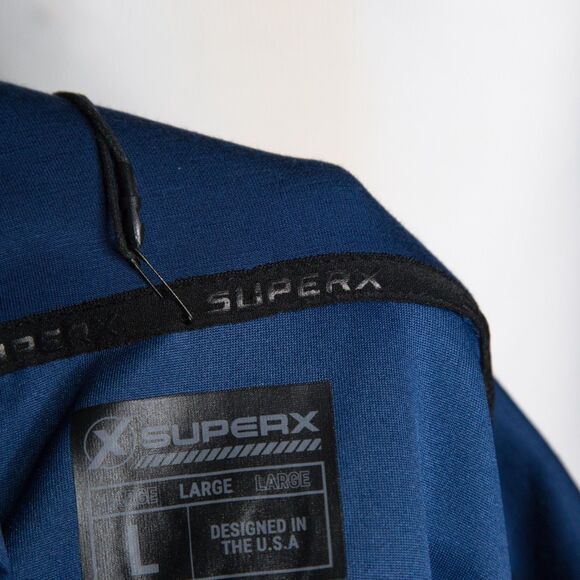 NWT - Superx Saiyan Prince Gym Suit Ltd Edition Performance Hoodie Sz Large - Picture 12 of 12